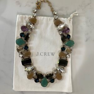 J. Crew gemstone necklace.